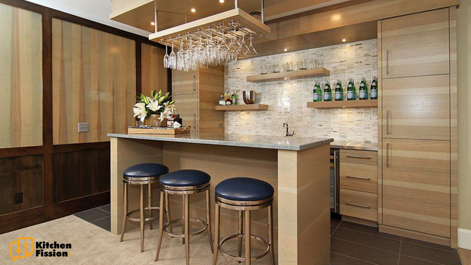 Home Styles Americana Bar Cabinet