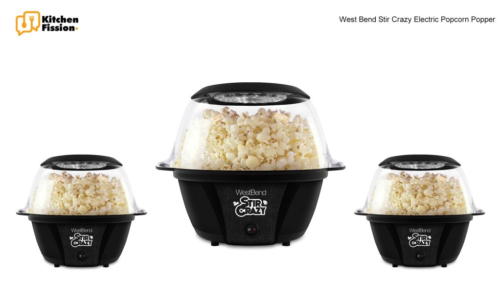 West Bend Stir Crazy Electric Popcorn Popper