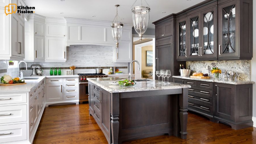  Bold and Dark Colored Cabinets